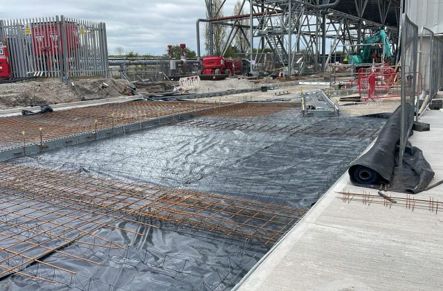 Kilkern is continuing to make strong progress on the hardstanding and access road package at the Lostock Sustainable Energy Plant (LSEP)